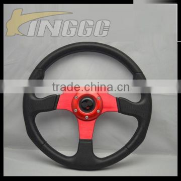 Power Steering PU 350MM Universal Racing Car Steering Wheel