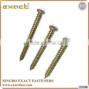 zinc white zinc yellow small head torx recess concrete screw