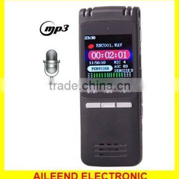 with VOR MP3 Player Professional 8GB LCD Digital Voice Recorder