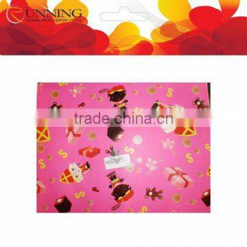 factory outlet design printed gift wrapping paper