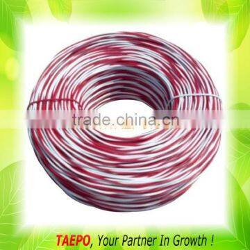 0.5mm CAT3 UTP red white telephone wire jumper wire