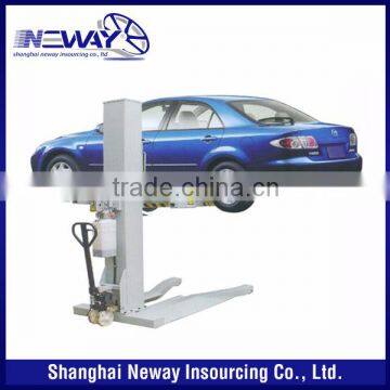 hot sale 2500kg portable single column car lift