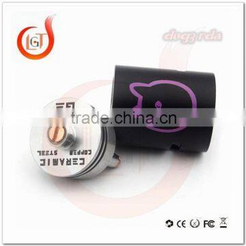 china ecig clone Doge 3 rda Atomizer black Doge V3