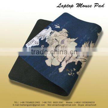 Microfiber surface mouse pad