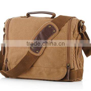 Messenger bags for men canvas, messenger bags for laptops, bags for man,wholesale canvas leather messenger bag