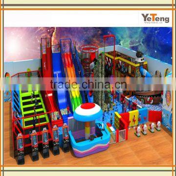 Amusement park kids plastic indoor playground equipment/indoor kids fun equipment