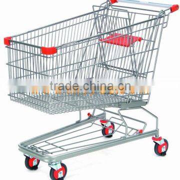 180L German style shopping cart