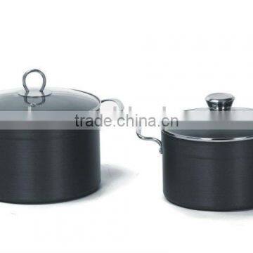 Aluminum Hard Anodized Cooking Pot for Induction Cooker