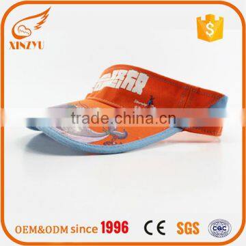 2016 new design rain visor uv sun visor /hat