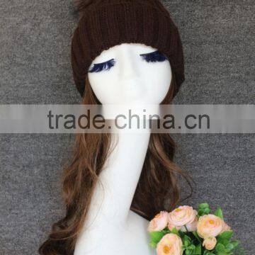 Wholesale Knitting Wool Hat for Women Caps/ Lady Beanie Knitted Hats Caps