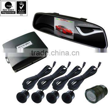 high quality car reverse parking sensor with rearview mirror (ET15-4-MF1)