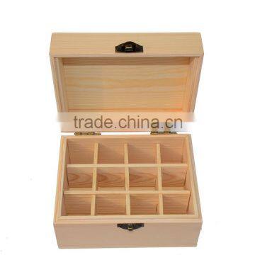 Custom Logo Printed Jewelry pine wood gift Boxes