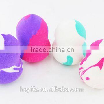 2016 Hot Sell Smooth Puff Bottle Shape Mixed Color Non-allergenic Sponge Foundation Blender photo-3