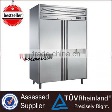 R021 Fancooling 4 Door Commercial Refrigerator / Deep Freezer