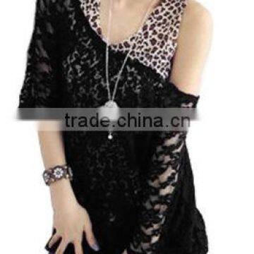 2014 similarity to lace halfsleeve sexy single shoulder tank top