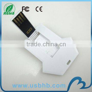 custom mini card usb flash drive for good staff