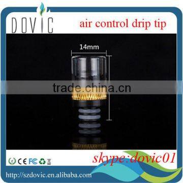 Air control 510 drip tip with glass top