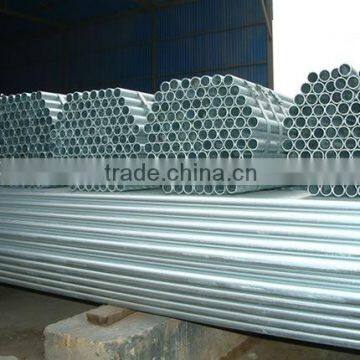 zinc plated steel tube