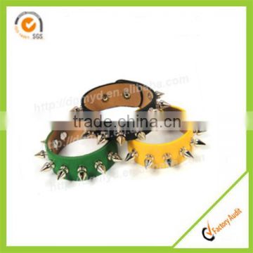 Color leather bracelet Fashion PU leather bracelet