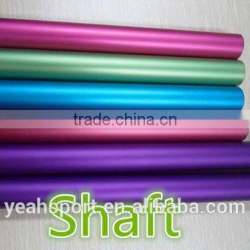 Colorful round or oval aluminum tube