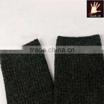 Merino Wool Socks for Man White /black Crew Knitting Woolen Socks Men Woollen Socks photo-5