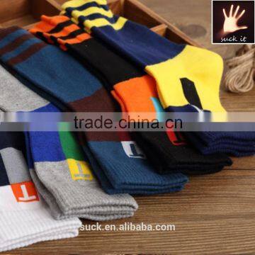 New 5 Pairs Ankle Crew Mens Socks Cotton low cut Casual Sport Multi Color Sock