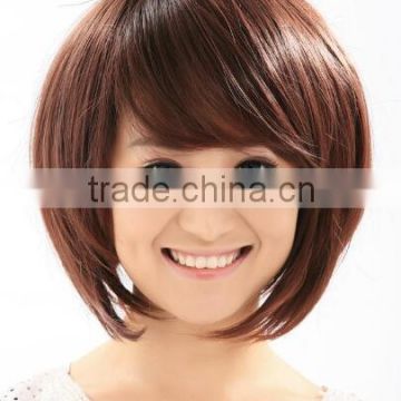 Wholesale Blonde Short Bob Hair Tangle Free Synthetic Wigs