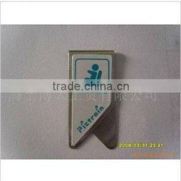 Logo printed clip