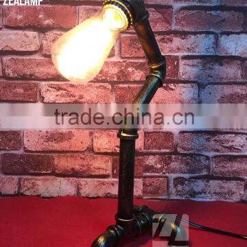 Steampunk Pipe Table Lamp Edison Lamp Industrial Style Pipe Lights 1109T-A01