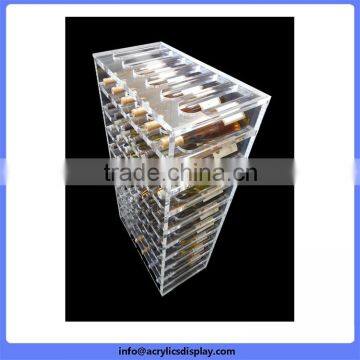 Cost price First Grade modern acrylic wine display stands