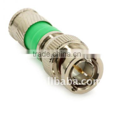 CATV RG59.RG6, RG58 BNC compression RF Coaxial Cable connector