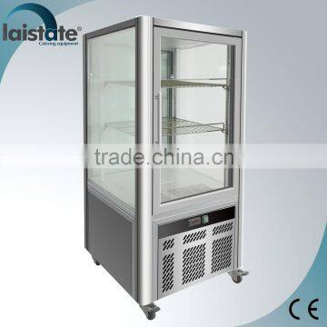 Four Side Glass Ventilated Vertical Display case