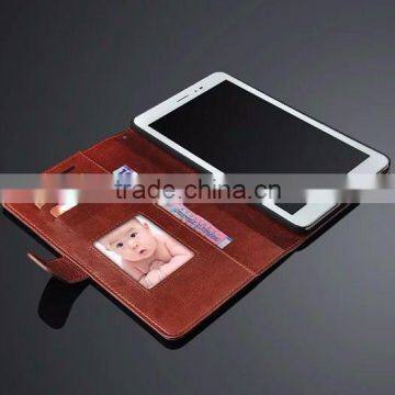 Luxury Vintage Wallet Stand PU Leather Case for Huawei MediaPad M2 7.0 8.0 Bag Cover With Card Holder photo-2