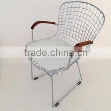 Bertoia arm chair/metal chair/wire chair