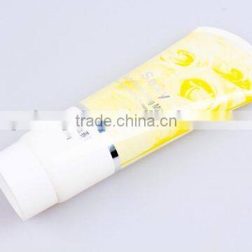 different size with screw cap plastic cosmetic tube for packing cream lotion paste