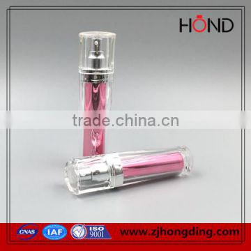 wholesale 30ml 50ml 80ml 120ml triangle shape acrylic spray bottles acrylic bottle plastic bottle