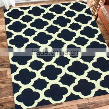 Modern Contemporary Abstract Design Round Area Rug