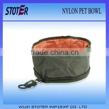 waterproof oxford/nylon pet water bowl