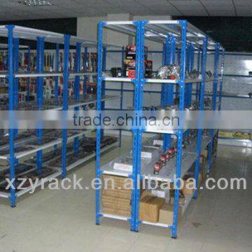 sloted angle shelving/Light duty department storage shelf