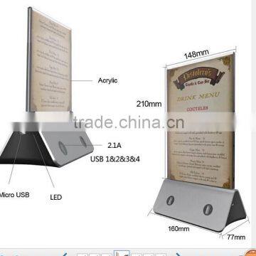 2016 Best Selling Electronics Items New Design 10000mah Tea Shop Rohs Power Bank