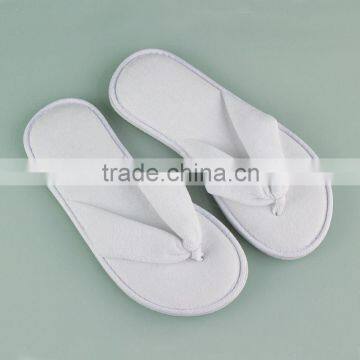 Disposable Terry Towelling Cloth Flip flop with EVA sole