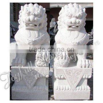 Stone Fu Dog Statue, Oriental Lion Sculptures photo-2