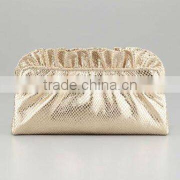 2013 fashion embossed leather clutches