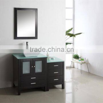 Modern Factory Directly Solid Wood Bathroom Cabinet