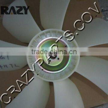 Low price EX200-5 6BG1 engine fan, EX200-5 FAN BLADE, 6BG1 ENGINE COOLING FAN