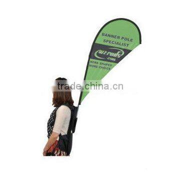 backpack flag banner walking advertising banner