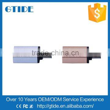 Aluminium Alloy USB 3.1 Type C Male to USB 3.0 Type A Female OTG Data Transfer/Charging Adapter/Connector for USB C Devices photo-2