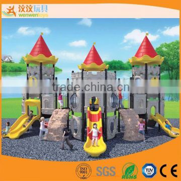 outdoor plastic slide amusement park outdoor play sets for sale