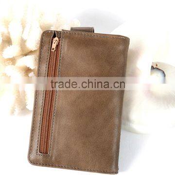 Crystal Pattern Ultra Slim pu Leather 5 Inch Wallet Phone Case