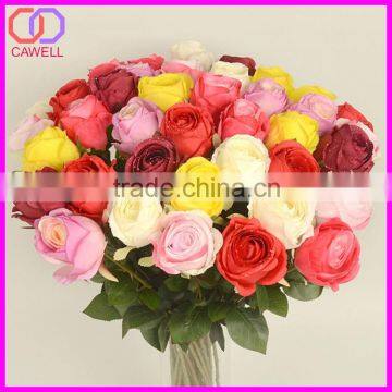 Artificial Silk White Rose Bud photo-2